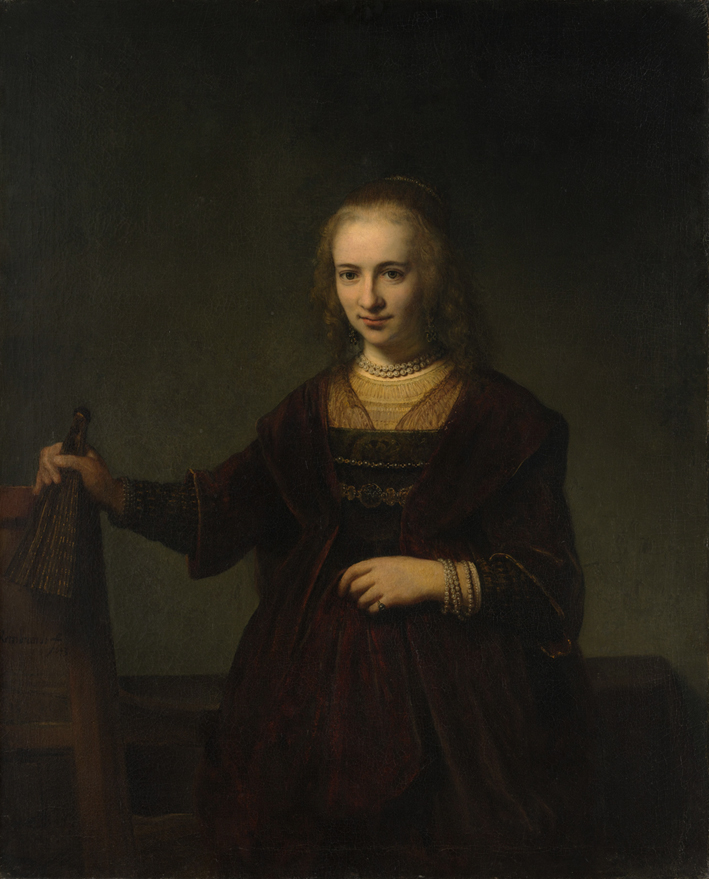  伦勃朗·梵·莱茵 Rembrandt van Rijn——微笑的女人